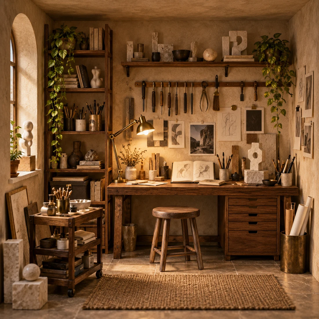 Premium exhibit room